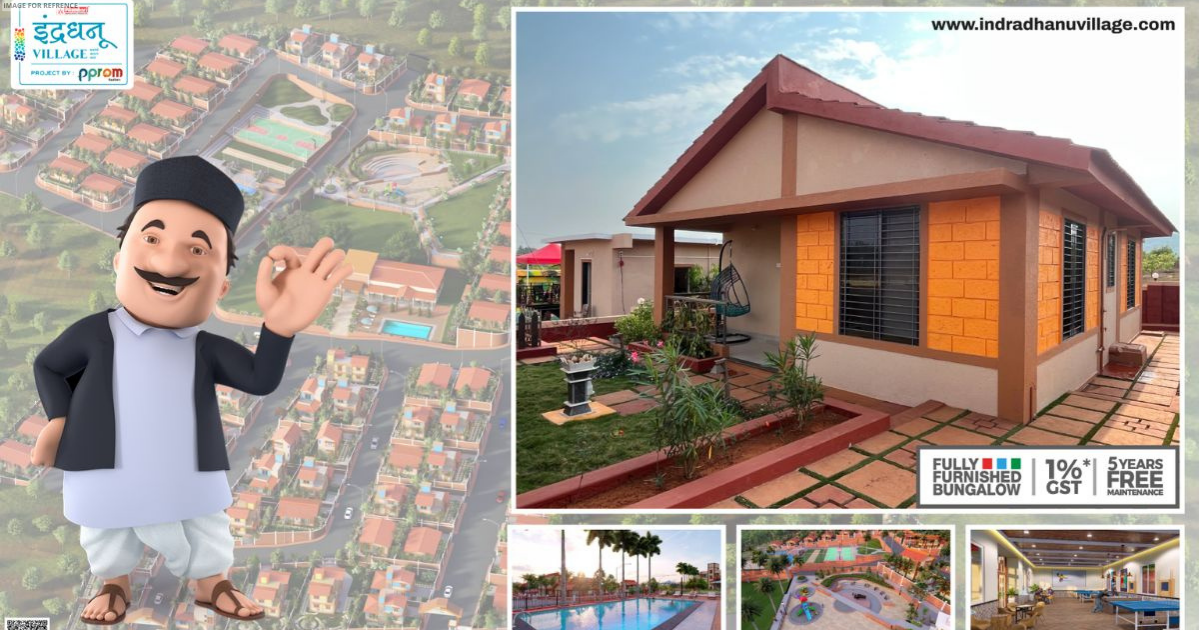 PPROM Developers Launches Indradhanu Village, Dapoli's Largest Bungalow Township